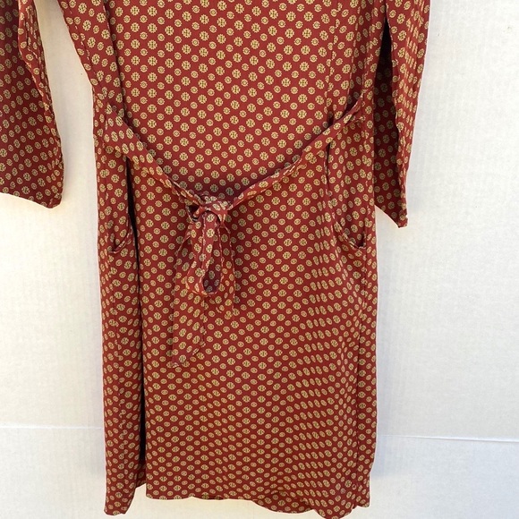 Nice things by Paloma S Womens size 4 (36) long sleeve keyhole dress - Picture 4 of 12